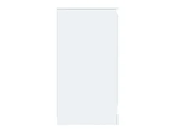 Aparador cómoda cómoda mueble mueble de almacenaje organizador cocina salón salón 37,5 x 35,5 x 67,5 cm madera contrachapada blanco 02_0030291
