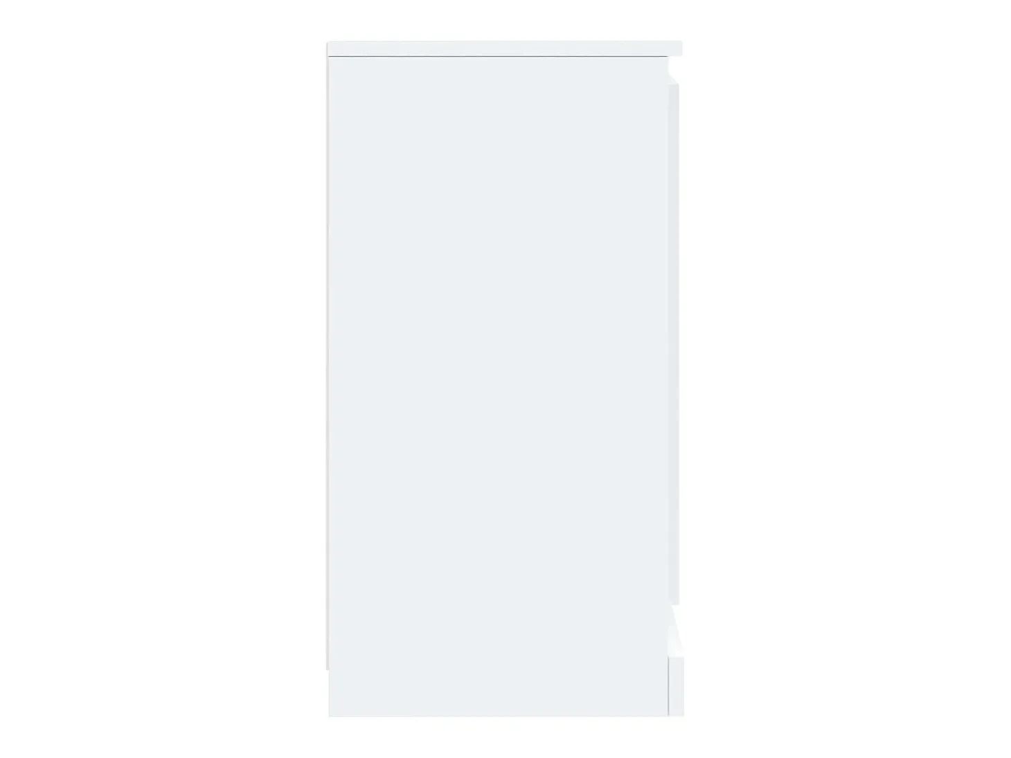Aparador cómoda cómoda mueble mueble de almacenaje organizador cocina salón salón 37,5 x 35,5 x 67,5 cm madera contrachapada blanco 02_0030291