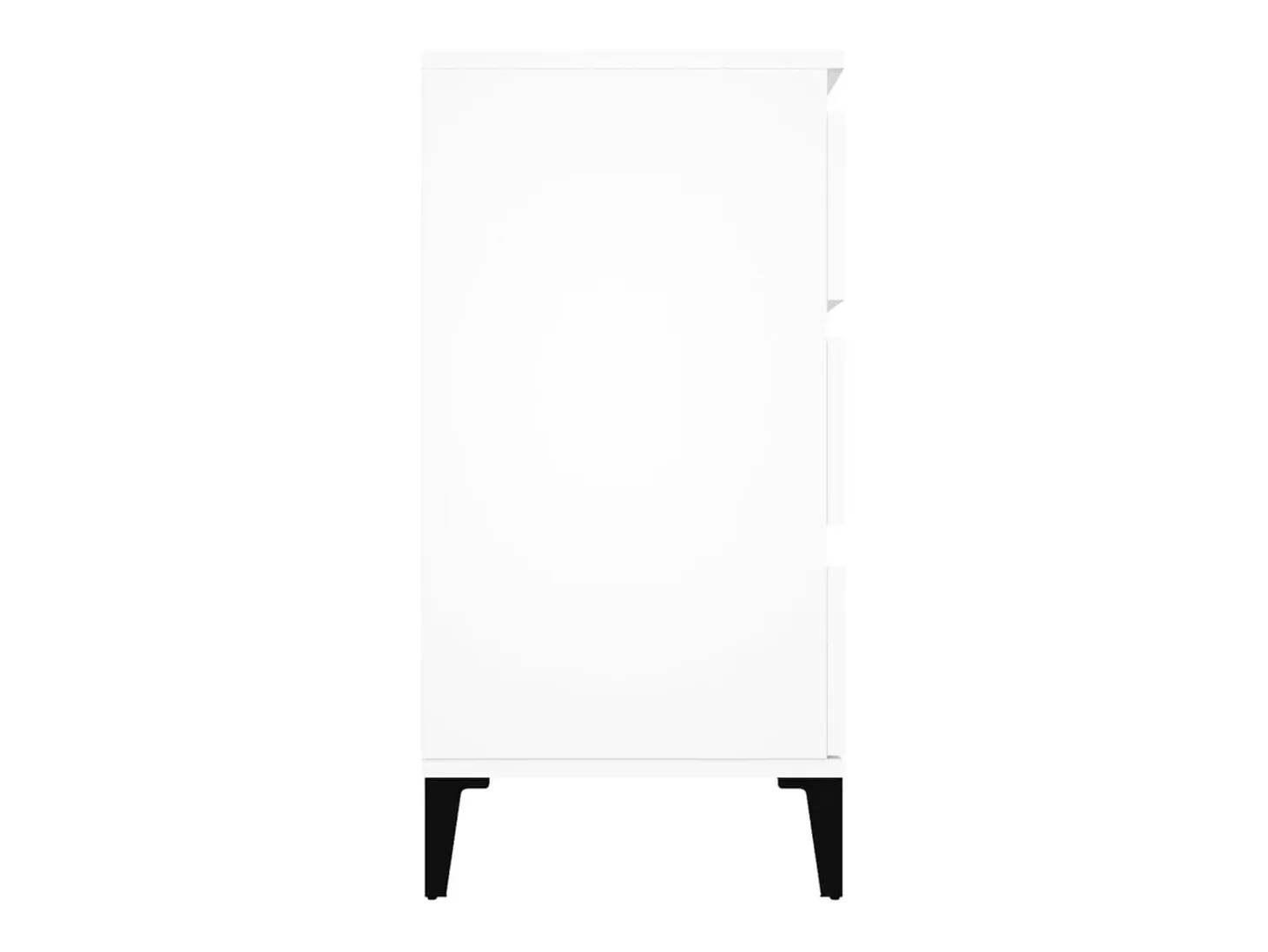 Aparador cómoda cómoda mueble mueble de almacenaje organizador cocina salón salón 60 x 35 x 70 cm madera contrachapada blanco 02_0030363