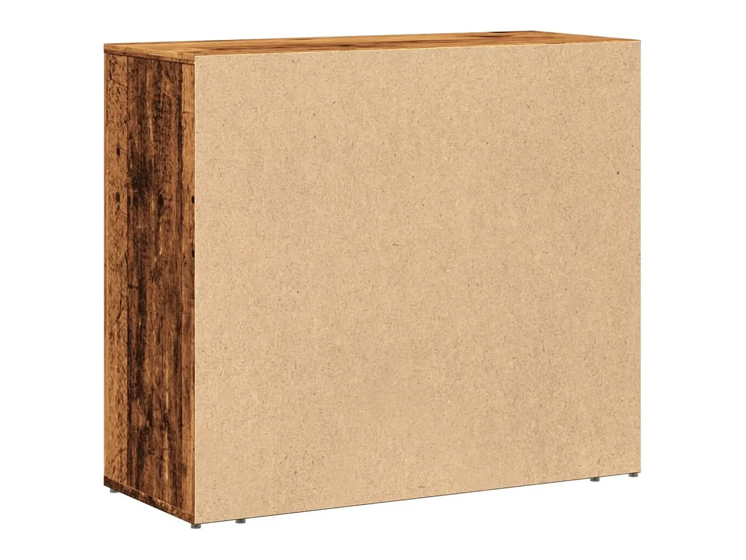 Aparador cómoda cómoda mueble mueble de almacenaje organizador cocina salón salón madera vieja 80 x 33 x 70 cm madera contrachapada marrón 02_0036611