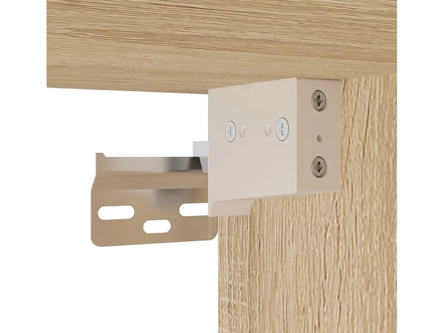 Aparador cómoda cómoda mueble mueble de almacenaje organizador cocina salón salón alto sonoma madera contrachapada marrón 02_0034216