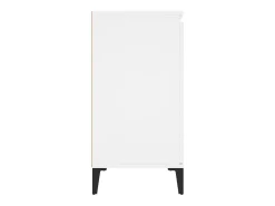 Aparador cómoda cómoda mueble mueble de almacenaje organizador cocina salón salón 104 x 35 x 70 cm madera contrachapada blanco 02_0030184