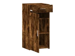 Aparador cómoda cómoda mueble mueble de almacenaje organizador cocina salón salón 45 x 42,5 x 93 cm madera contrachapada marrón 02_0030950