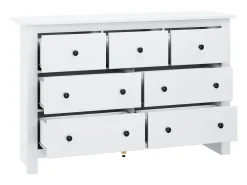 Aparador con 7 cajones - Tablero de partículas - Blanco