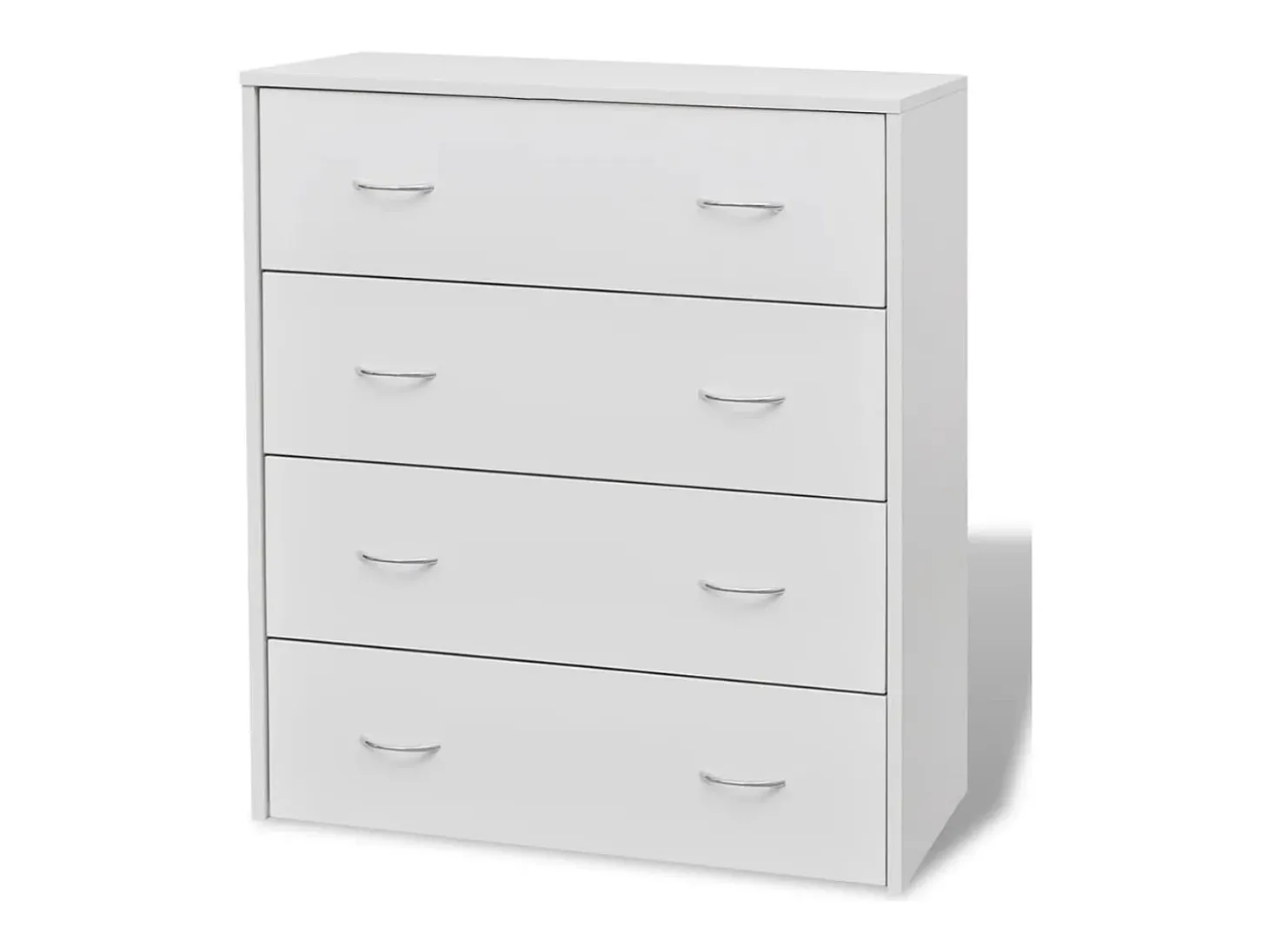 Aparador con 4 cajones blanco 60x30,5x71 cm ES15338