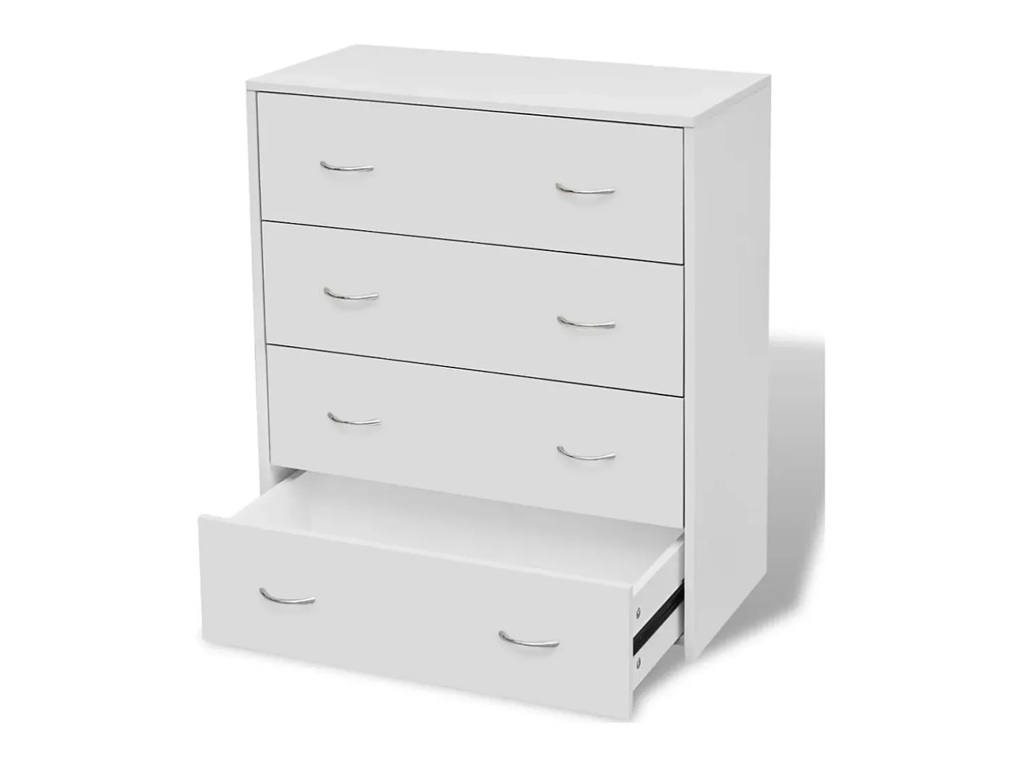 Aparador con 4 cajones blanco 60x30,5x71 cm ES15338