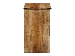 Aparador con 3 cajones madera maciza de mango 55x35x60 cm