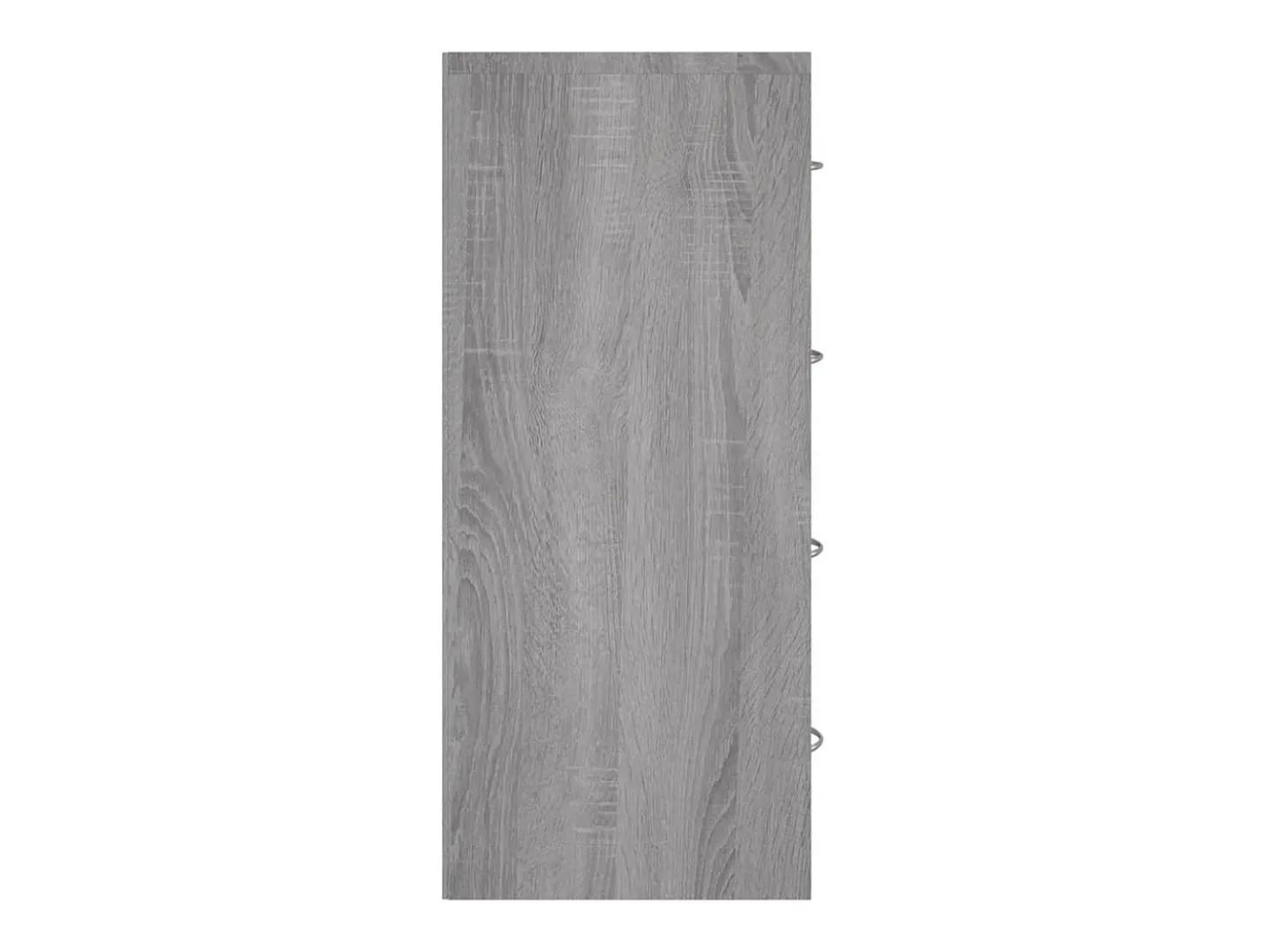 Aparador con 4 cajones 60x30,5x71 cm gris Sonoma