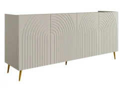 Aparador con 4 puertas - Beige - NORSIM de Pascal Morabito