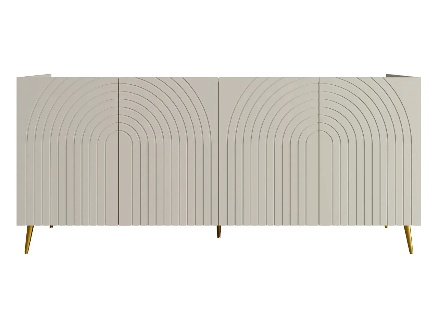 Aparador con 4 puertas - Beige - NORSIM de Pascal Morabito