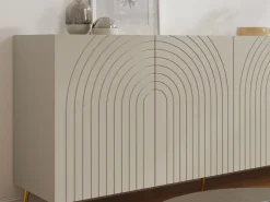 Aparador con 4 puertas - Beige - NORSIM de Pascal Morabito