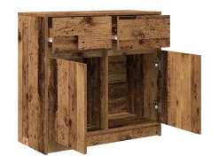 Aparador con cajón madera antigua 80x34x76cm Madera ingeniería