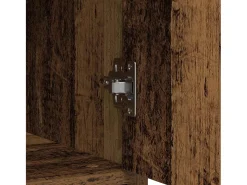 Aparador con cajón madera antigua 80x34x76cm Madera ingeniería