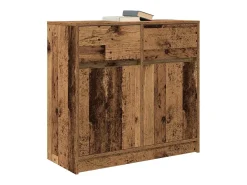 Aparador con cajón madera antigua 80x34x76cm Madera ingeniería
