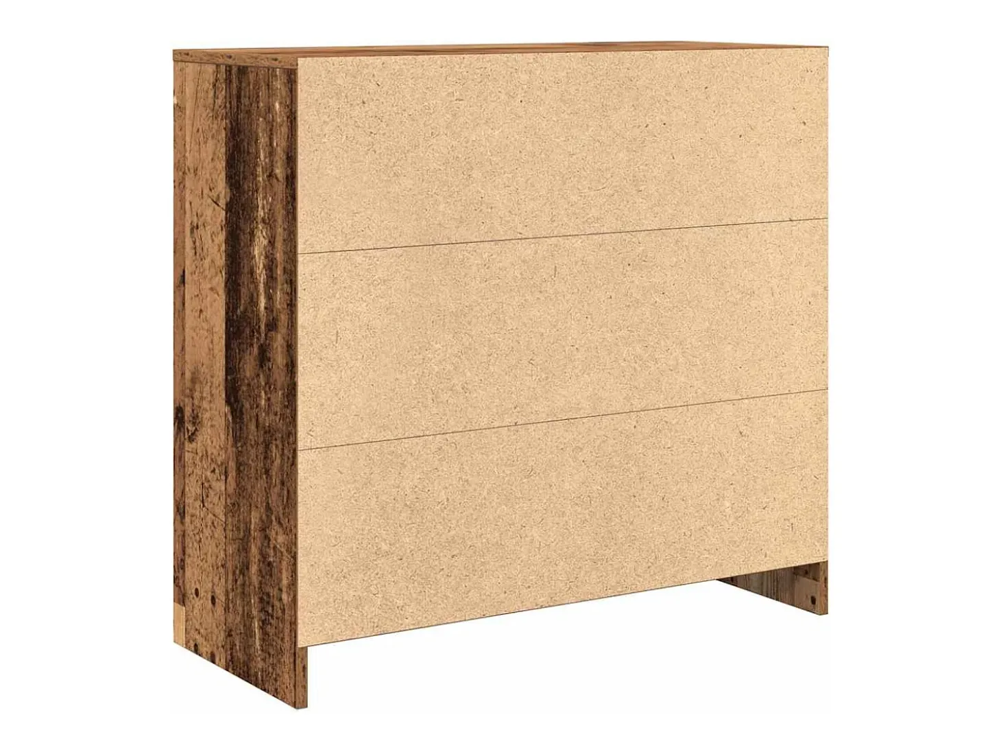 Aparador con cajón madera antigua 80x34x76cm Madera ingeniería
