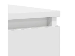Aparador con cajones blanco 100,5x35x98,5 cm madera ingeniería