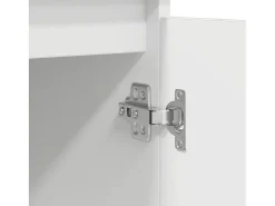 Aparador con cajones blanco 100,5x35x98,5 cm madera ingeniería