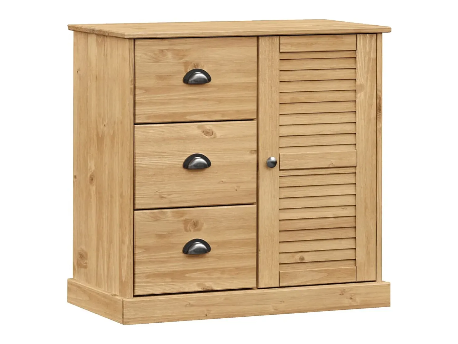 Aparador con cajones VIGO madera maciza pino 78x40x75 cm