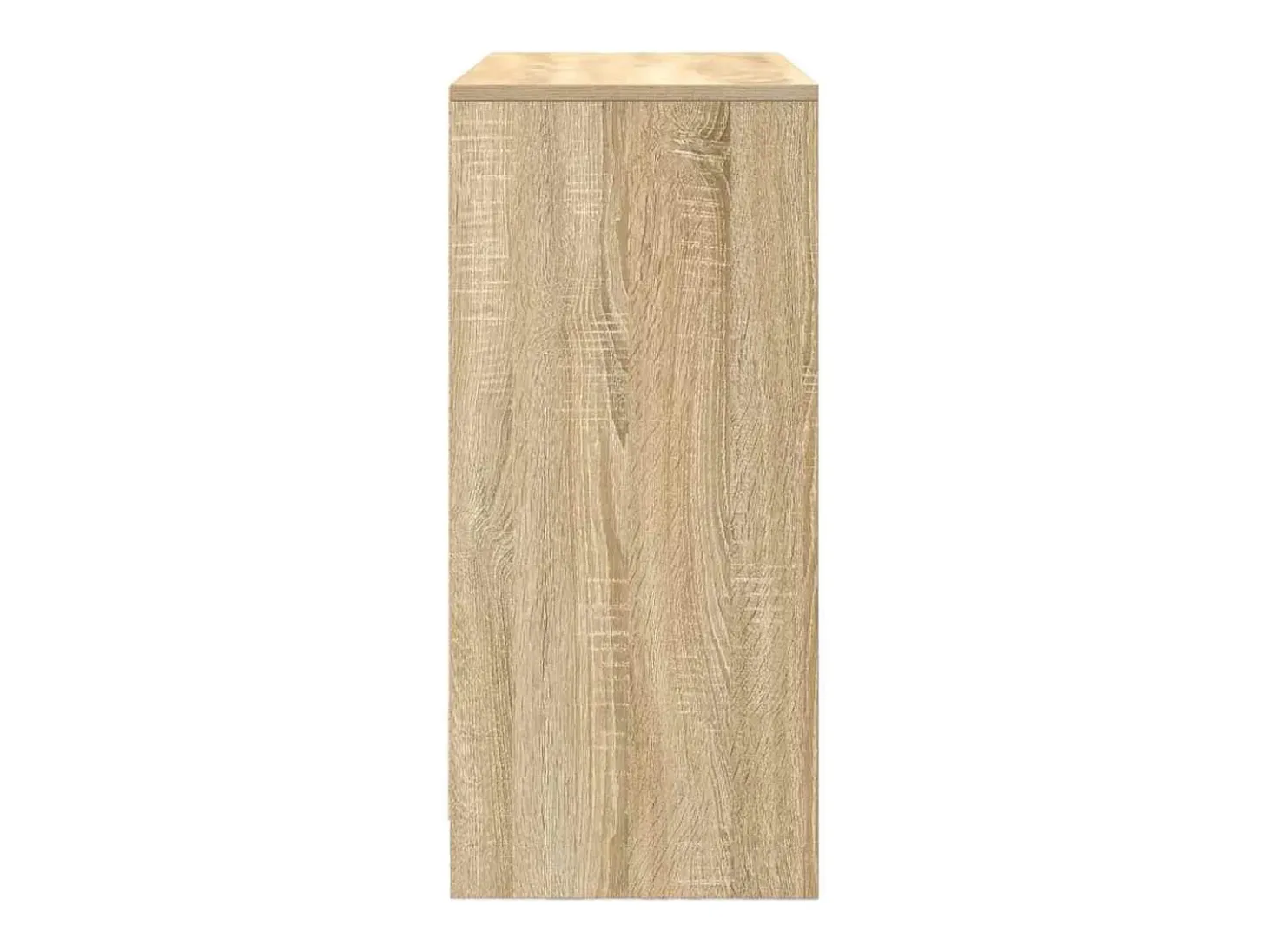 Aparador con cajones y puertas roble Sonoma 70,5x34x74,5 cm