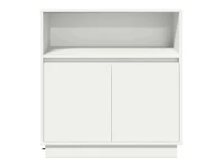 Aparador con LED Blanco 71x34,5x75 cm en Madera Necessary