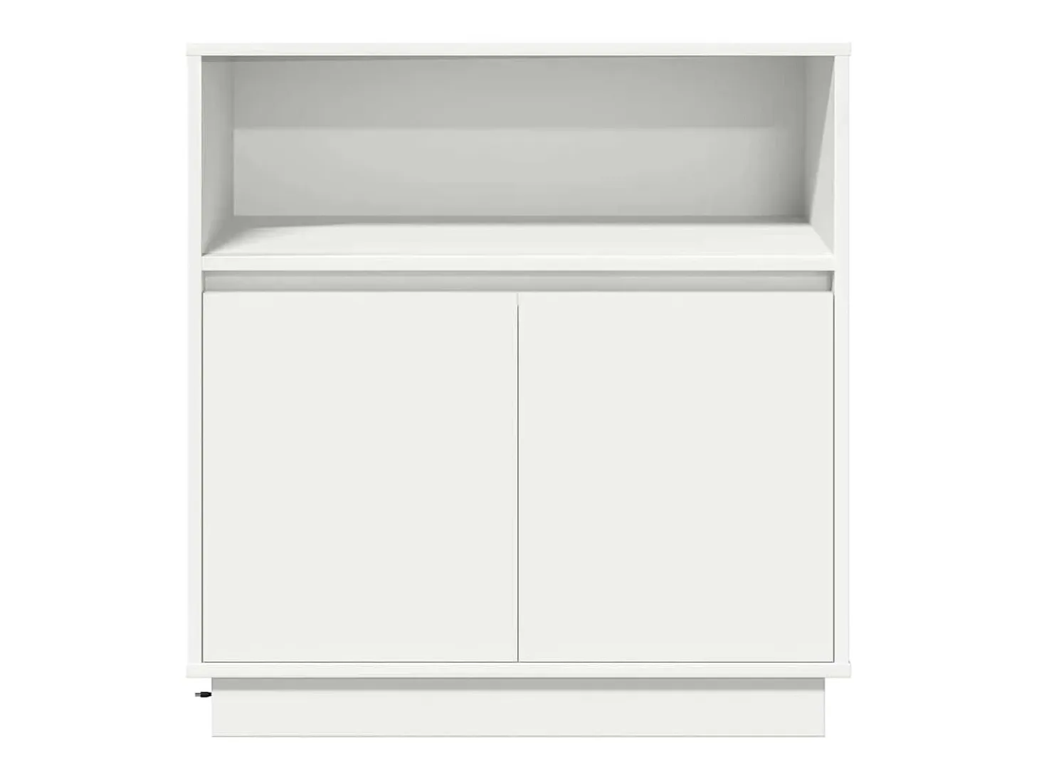 Aparador con LED Blanco 71x34,5x75 cm en Madera Necessary
