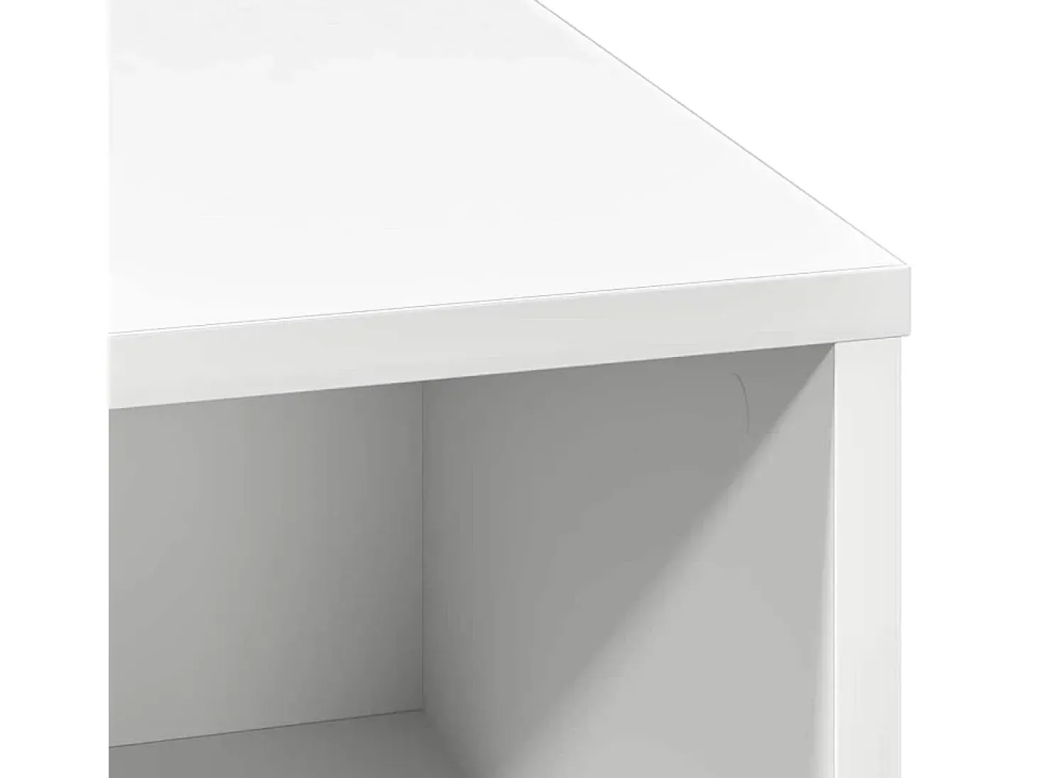 Aparador con LED Blanco 71x34,5x75 cm en Madera Necessary