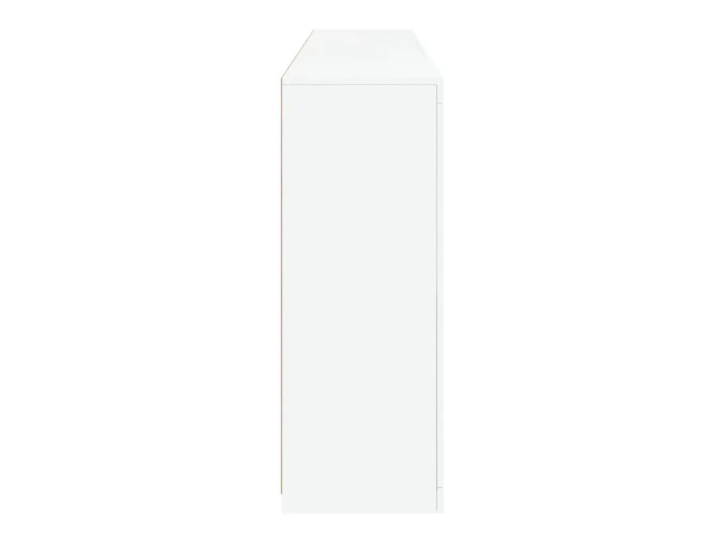 Aparador con luces LED blanco 181,5x37x100 cm