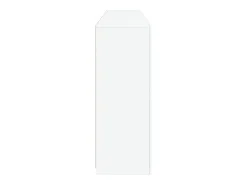 Aparador con luces LED blanco 181,5x37x100 cm