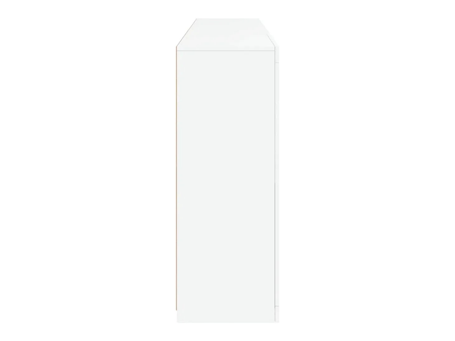 Aparador con luces LED blanco 181,5x37x100 cm