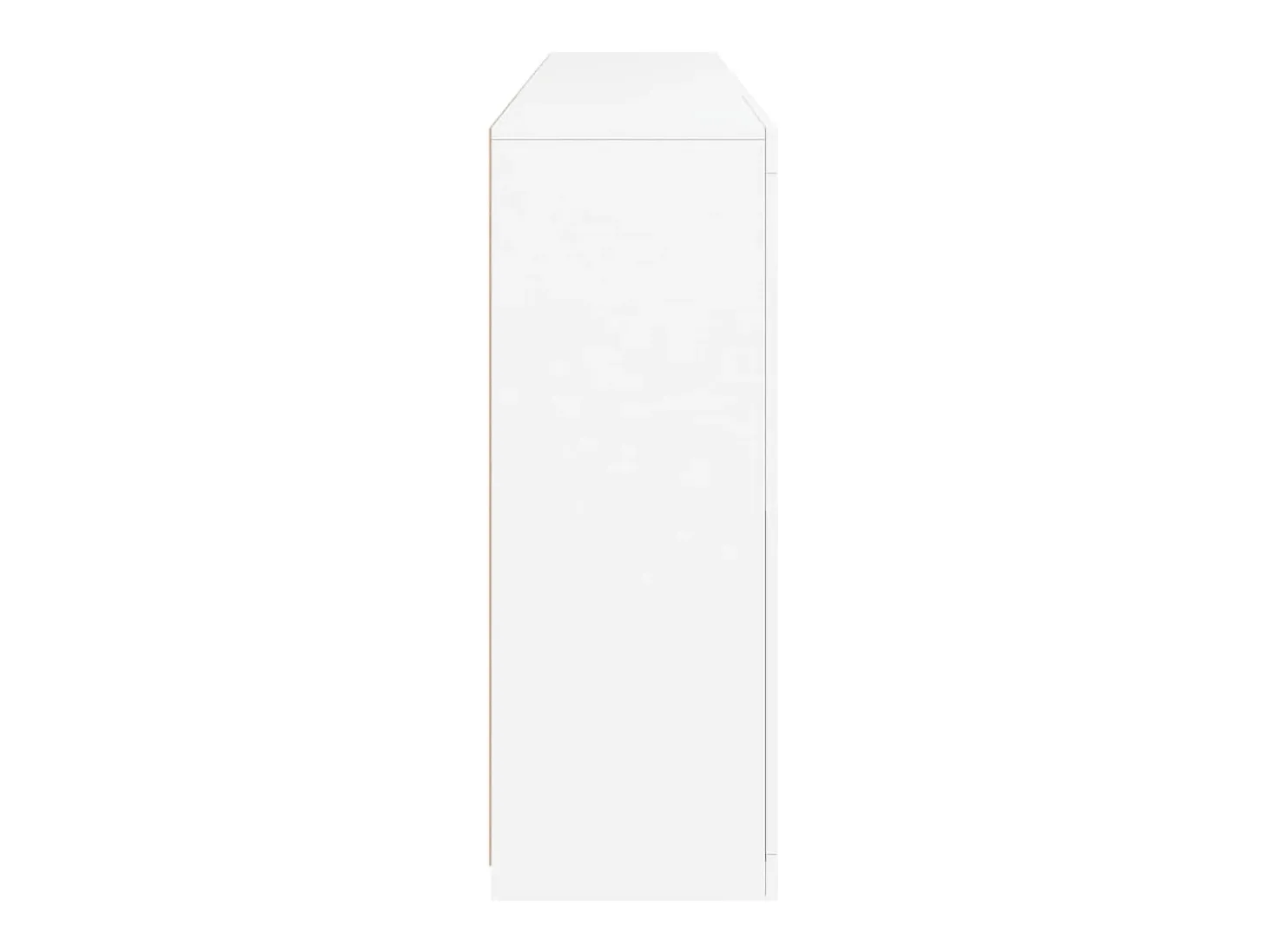 Aparador con luces LED blanco 202x37x100 cm