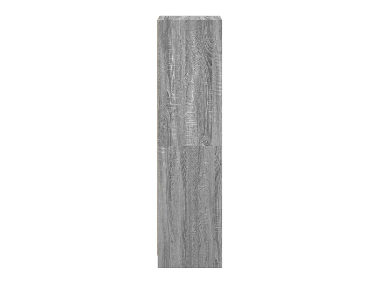 Aparador con puertas de cristal Sonoma Grey 35x37x142 cm