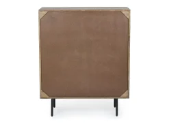 Aparador Dary 4 puertas madera maciza de mango natural 92 cm