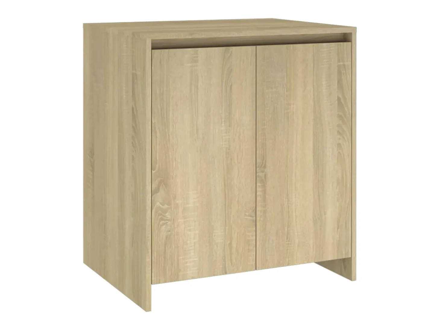 Aparador de 3 piezas madera manufacturada color roble Sonoma