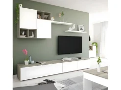 Aparador de 3 puertas y 3 nichos - L150 cm - Tamiko