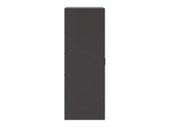 Aparador de acero negro 34,5x39x107 cm