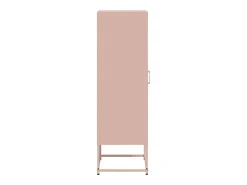 Aparador de acero rosa 36x39x123 cm