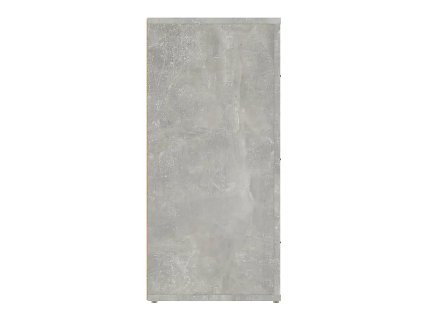 Aparador de hormigón gris 40x33x70 cm Madera de ingeniería