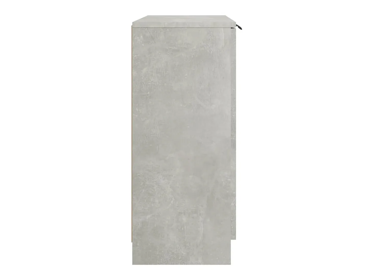 Aparador de hormigón gris 60x30x70 cm Madera de ingeniería