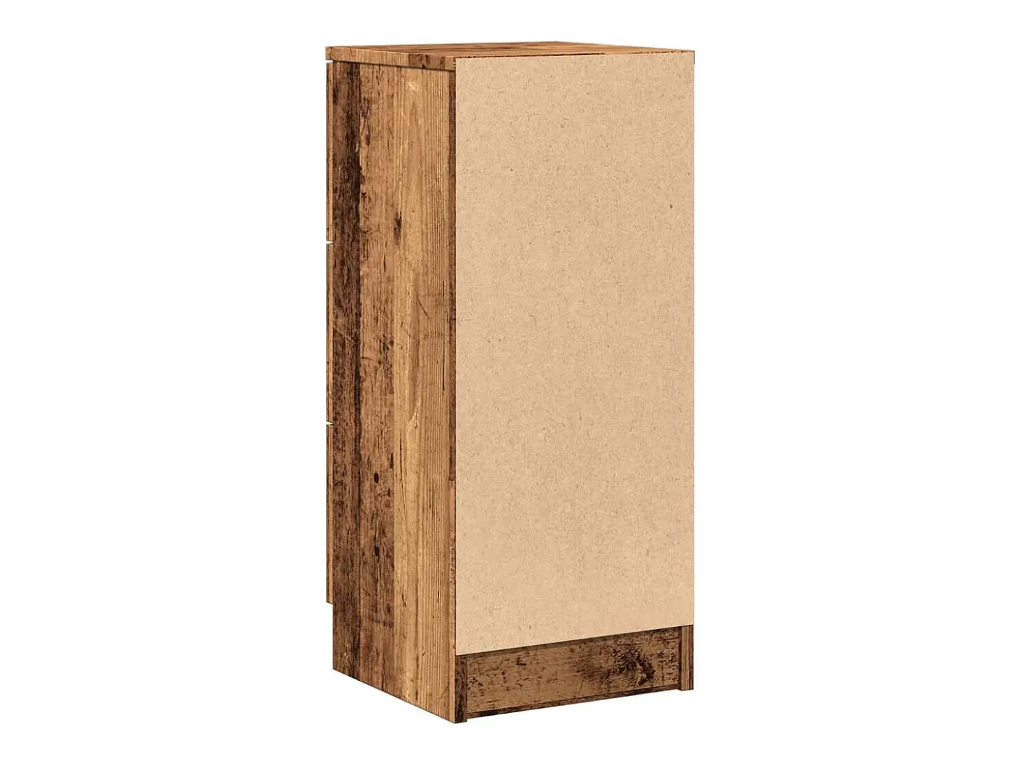 Aparador de madera antigua 30x30x70 cm madera contrachapada
