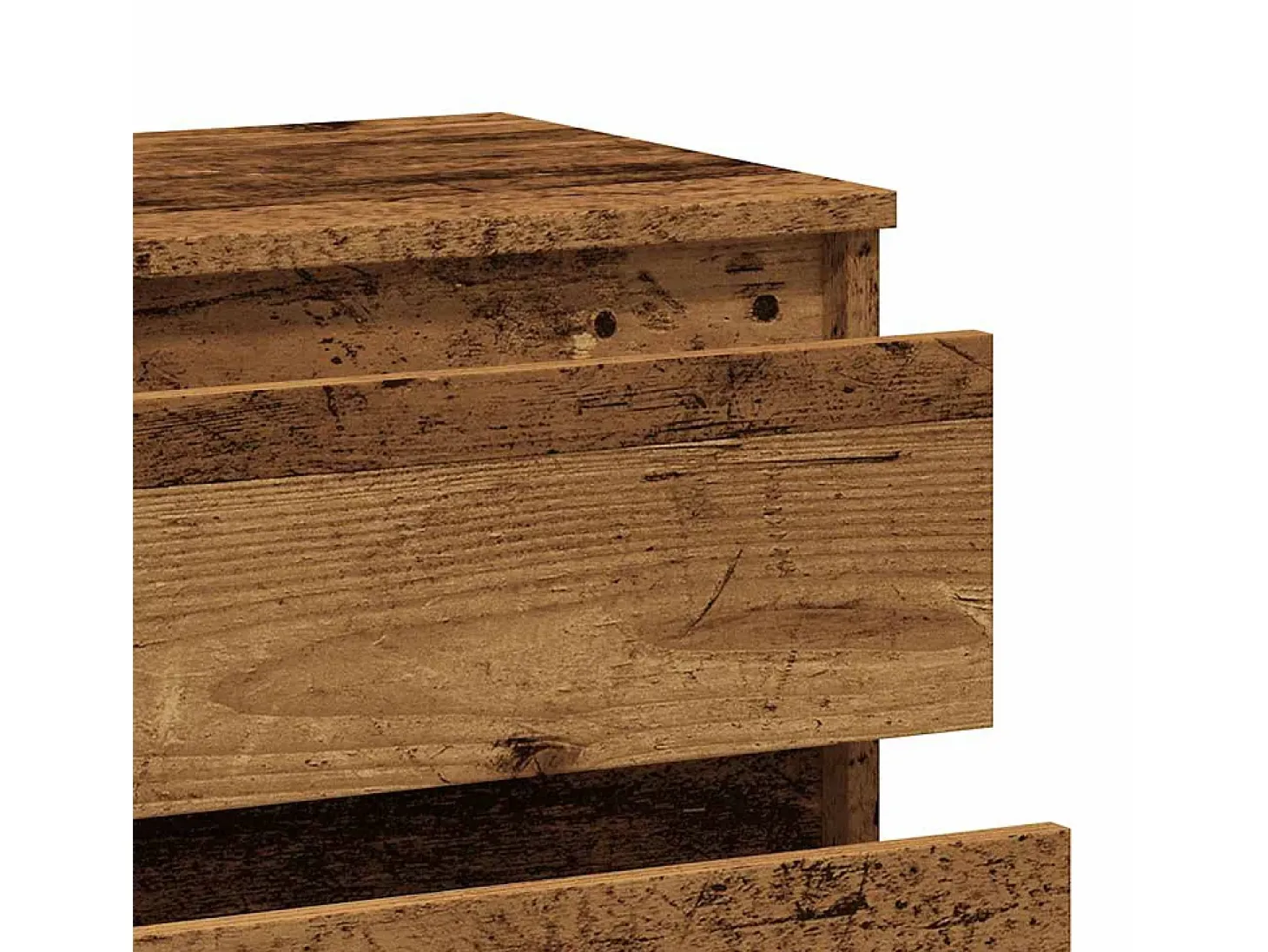 Aparador de madera antigua 60x35x70 cm madera contrachapada