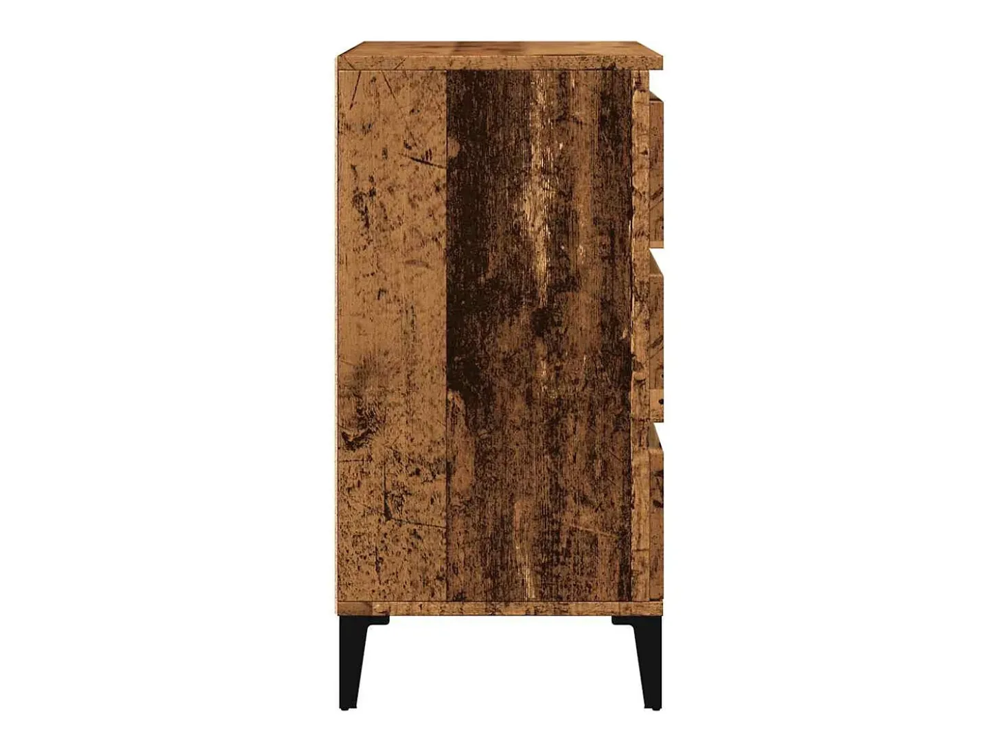 Aparador de madera antigua 60x35x70 cm madera contrachapada