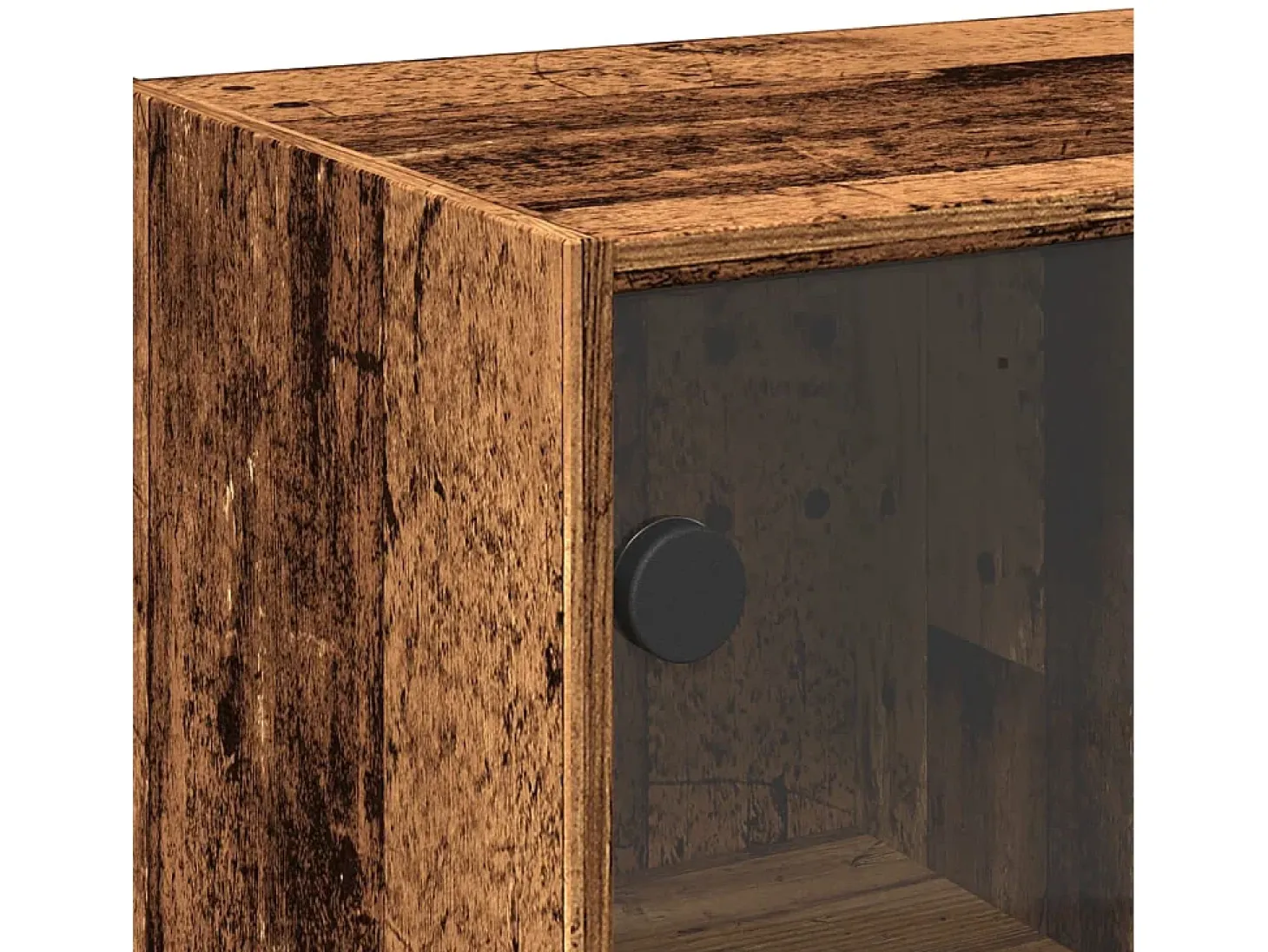 Aparador de madera antigua 102x37x75,5 cm madera contrachapada