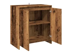 Aparador de madera antigua 70x41x75 cm madera contrachapada