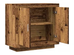 Aparador de madera antigua 80x40x75 cm madera contrachapada