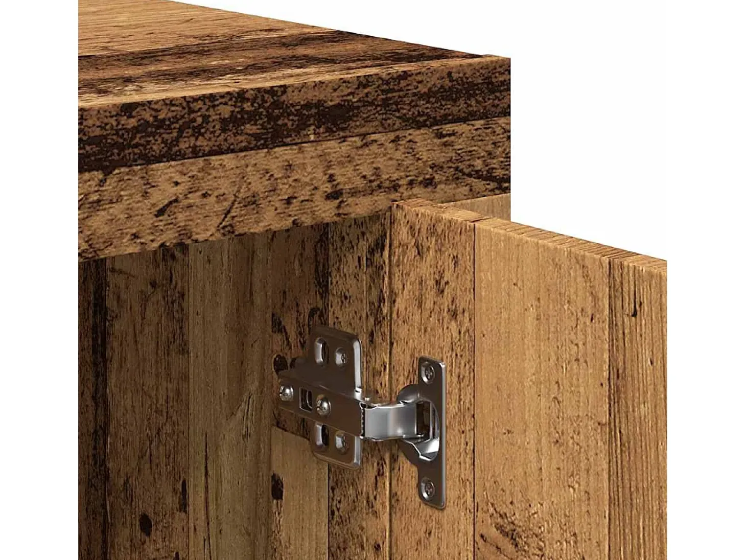 Aparador de madera antigua 80x40x75 cm madera contrachapada