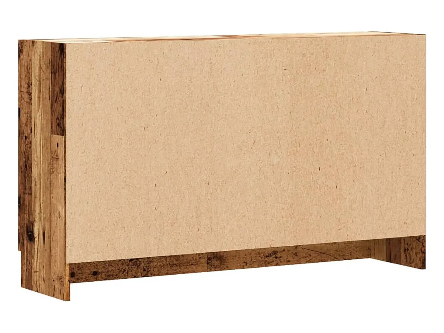 Aparador de madera antigua 120x30,5x70 cm madera contrachapada