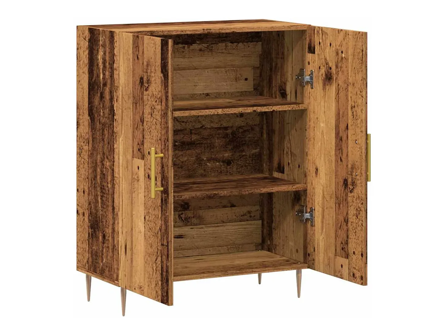 Aparador de madera antigua 69,5x34x90 cm madera contrachapada