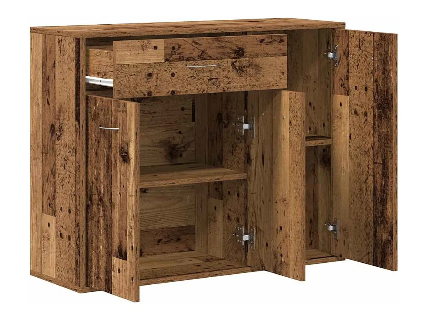 Aparador de madera antigua 88x30x70 cm madera contrachapada