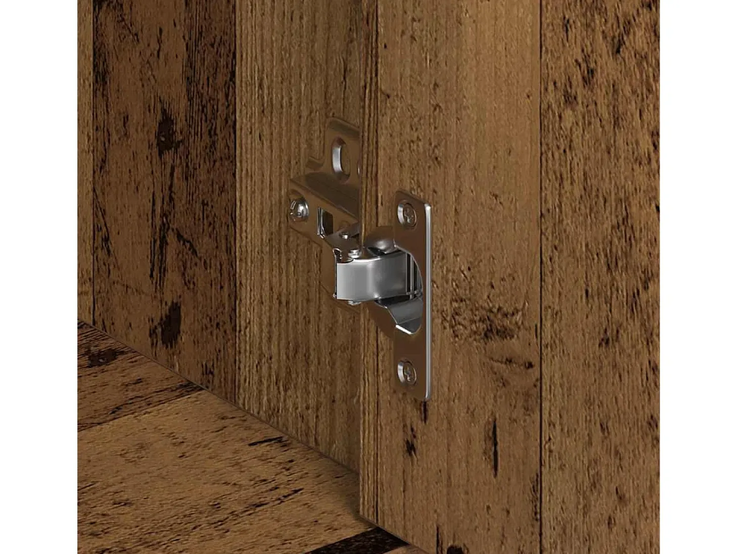 Aparador de madera antigua 88x30x70 cm madera contrachapada