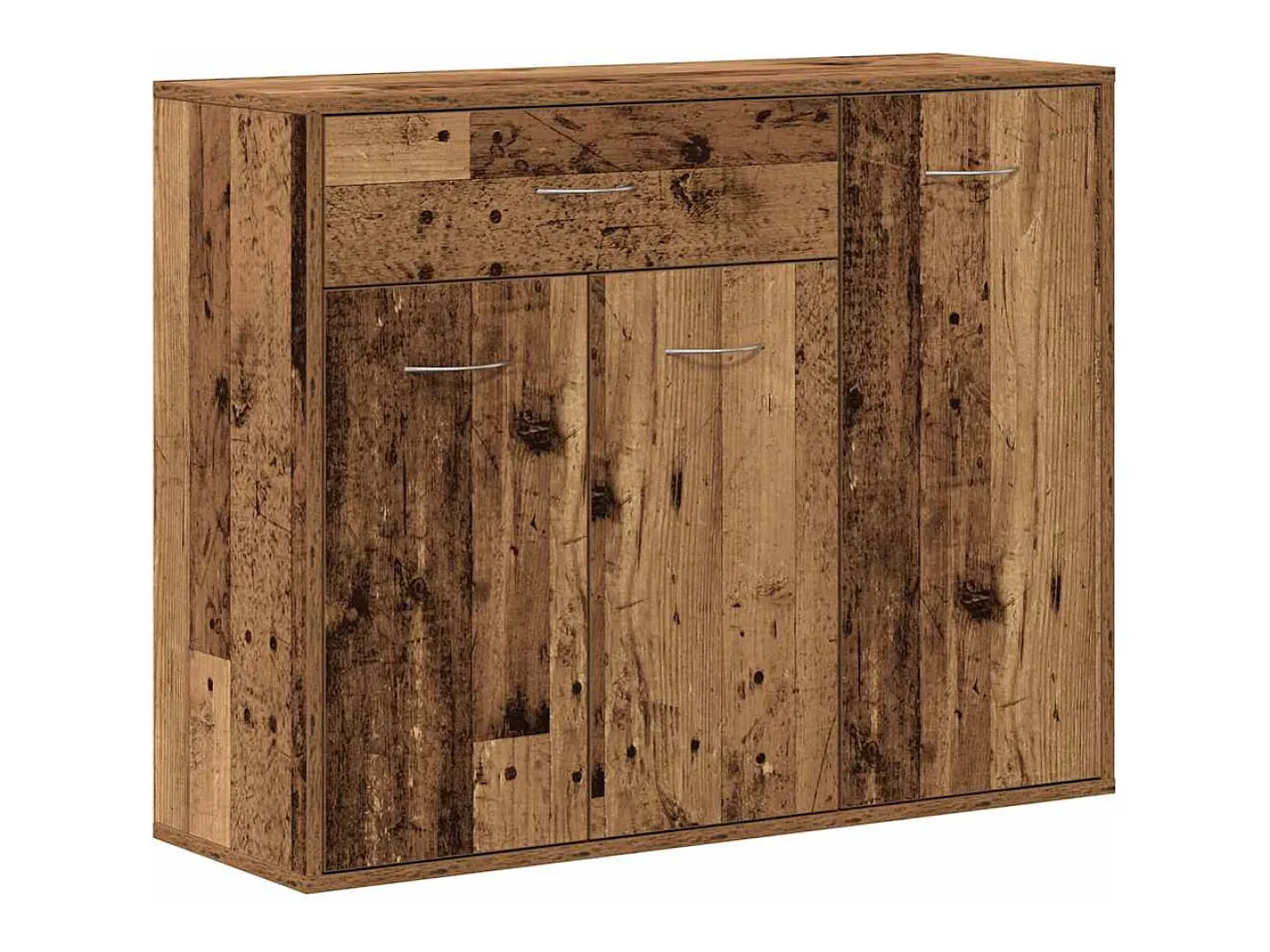 Aparador de madera antigua 88x30x70 cm madera contrachapada